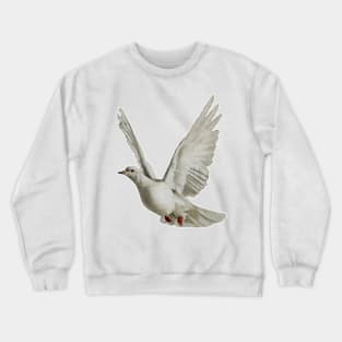 white dove of peace Crewneck Sweatshirt